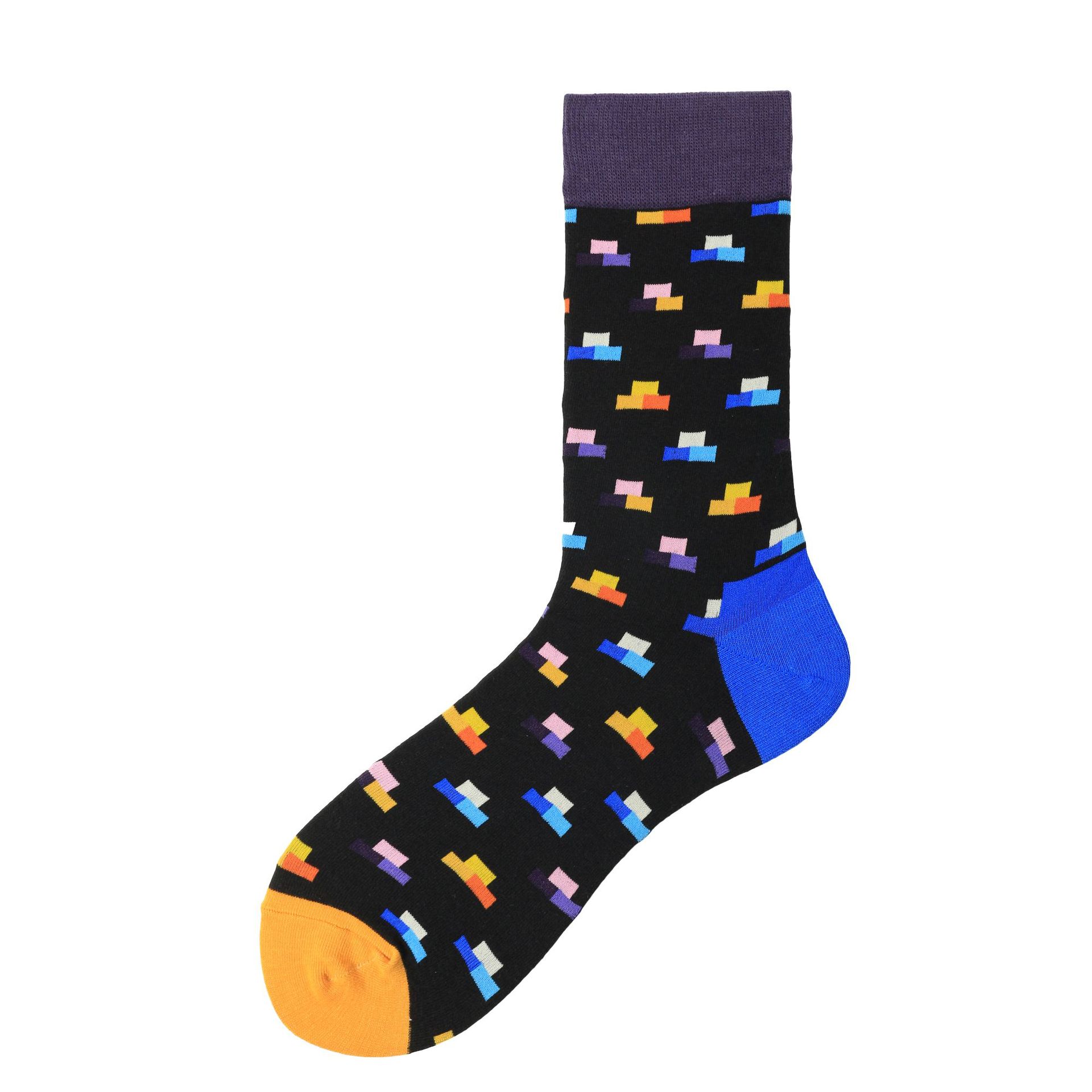 2020 Winter Socks Tide Of Love Colorful Geometric Print Tide Socks Cotton Socks Wholesale